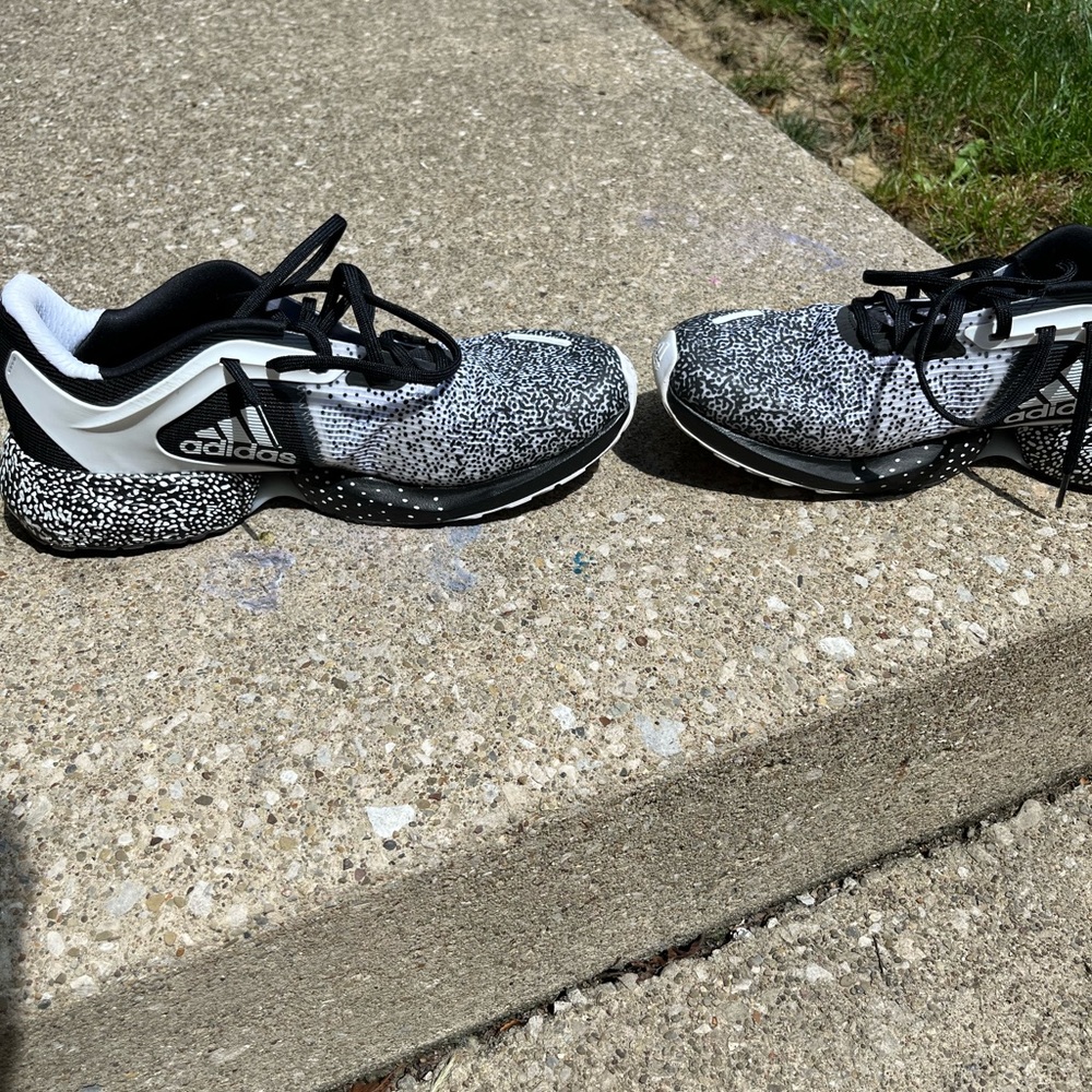Adidas shoes. Worn one time. Show zero sign of wear. Like brand new. - Picture 4 of 4